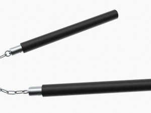Nunchaku Chain Light Plastic 3D Model