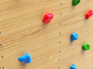 Outdoor Playground Mountain Stairs Set Modèle 3D
