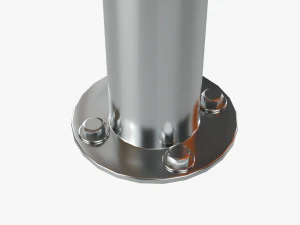 Outdoor Playground Slide 3D Model