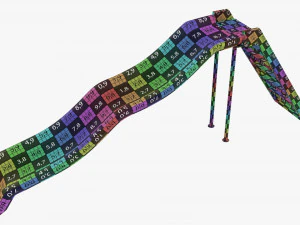 Outdoor Playground Slide 3D Model
