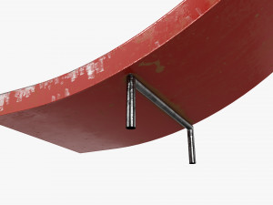 Outdoor Playground Slide 02 3D Модель
