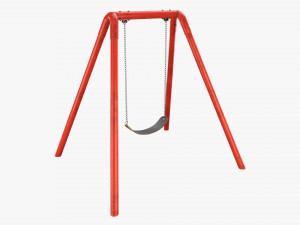 Outdoor Swing Single 3D Model