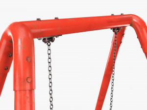 Outdoor Swing Single Modèle 3D