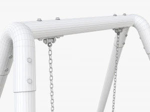 Outdoor Swing Single 3D Model