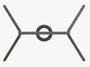 Outdoor Tire Swing 01 3D Model