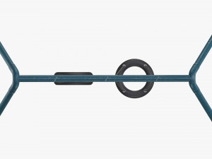 Outdoor Tire Swing 02 3D Model
