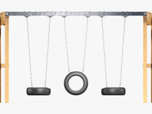 Outdoor Tire Swing 03 Modelo 3D