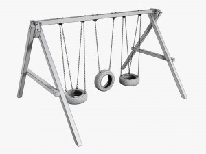 Outdoor Tire Swing 03 Modelo 3D