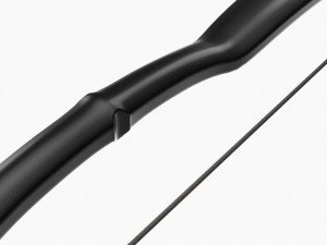 Plastic Bow With Arrow 3D Model