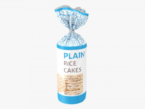 Rice Cakes Packaging 3D 模型