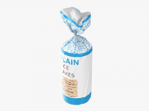 Rice Cakes Packaging 3D 模型