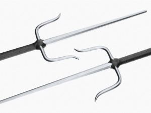 Sai Octogonal Metal Modèle 3D