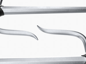 Sai Octogonal Metal Modèle 3D