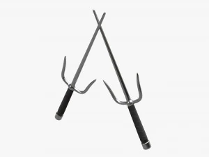 Sai Round Steel 3D Model