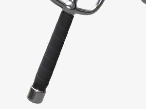 Sai Round Steel Modelo 3D