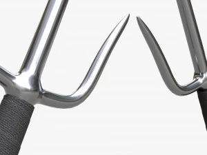 Sai Round Steel 3D Model