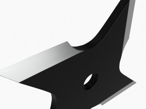 Shuriken Throwing Ninja Knife 08 3D Model