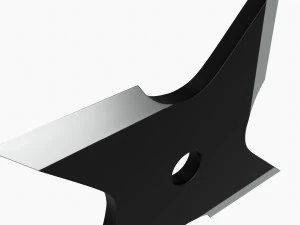 Shuriken Throwing Ninja Knife 08 3D Model