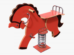 Spring Rocking Horse Modelo 3D