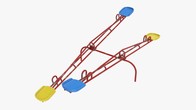Teeter Totters Modelo 3D .c4d .max .obj .3ds .fbx .stl .blend 