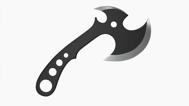 कुल्हाड़ी फेंकना 3D मॉडल .c4d .max .obj .3ds .fbx .stl .blend 