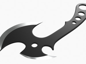 Throwing Axe 3D Model