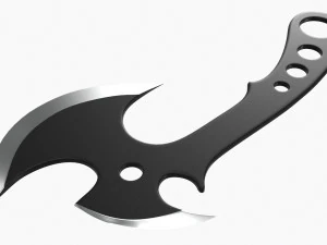 कुल्हाड़ी फेंकना 3D मॉडल