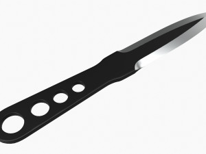 Throwing Knife 01 Modèle 3D