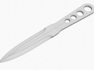 Throwing Knife 01 Modèle 3D