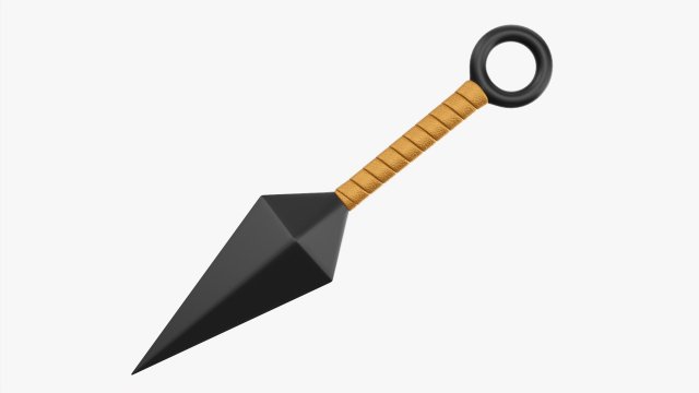 Throwing Knife 03 Modelo 3D .c4d .max .obj .3ds .fbx .stl .blend 