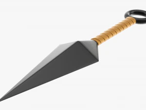 Coltello da lancio 03 Modello 3D