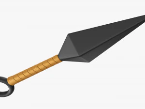 Coltello da lancio 03 Modello 3D