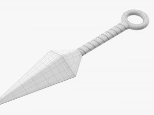 Coltello da lancio 03 Modello 3D