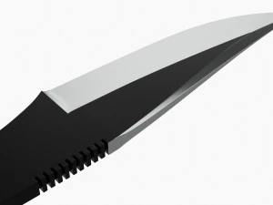 Throwing Knife 04 3D Model