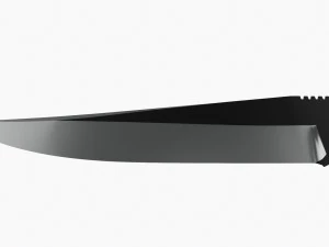 Throwing Knife 04 3D Model