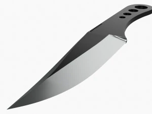 Throwing Knife 04 3D Model