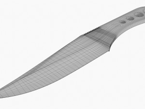 Throwing Knife 04 Modèle 3D