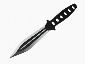 Throwing Knife 05 3D Model