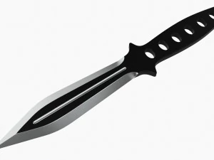 Throwing Knife 05 3D Model