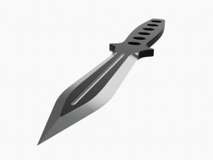 Throwing Knife 05 3D Model