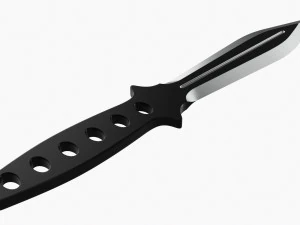 Throwing Knife 05 3D Model