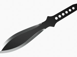 Throwing Knife 06 3D Model