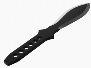 Throwing Knife 06 3D Model