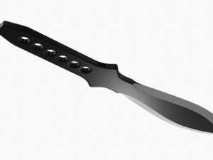 Throwing Knife 06 3D Model
