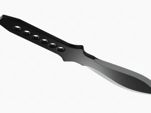 Throwing Knife 06 3D Model