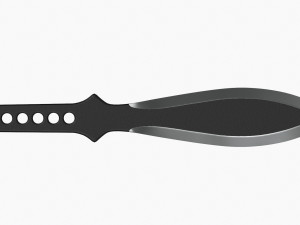 Throwing Knife 06 3D Model