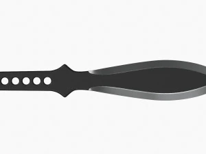 Throwing Knife 06 3D Model