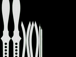 Throwing Knife 06 3D Model