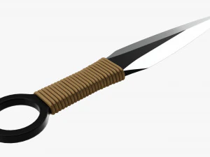 Throwing Knife 07 3D Model
