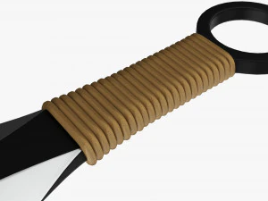 Throwing Knife 07 3D Model